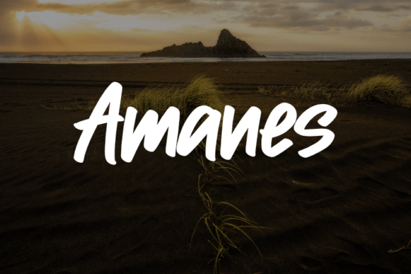 Amanes Font Review: A Script Amp Typeface That Elevates Campaign Design