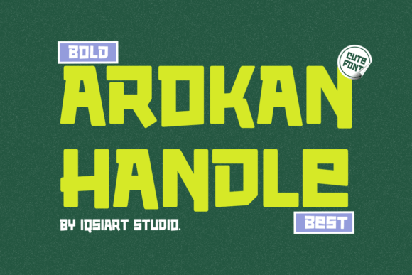 Arokan Handle: A Versatile Sans Serif Font for Editorial Design