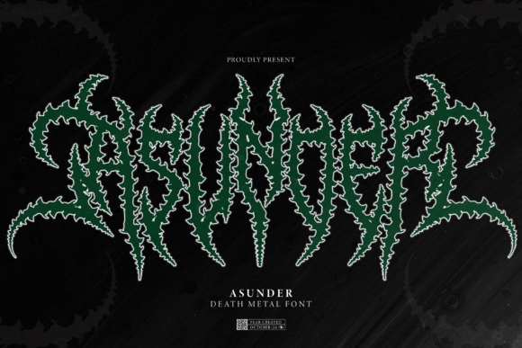 Asunder: A Bold Blackletter Typeface for Editorial Design