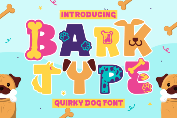 Bark Type: A Playful Font for Creative Branding Projects