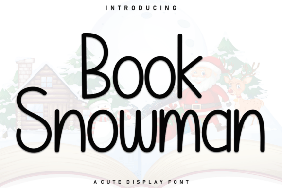Book Snowman Font: A Playful Typeface for Creative Makers