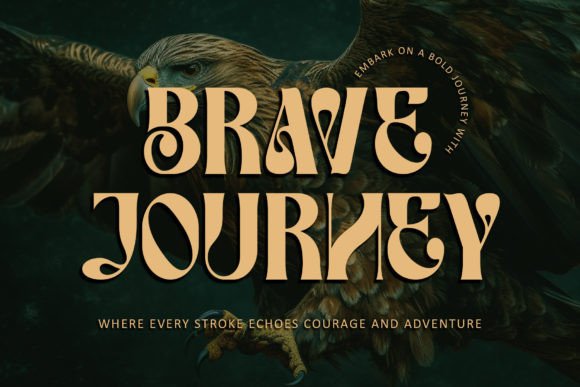Brave Journey: A Typeface for Editorial Elegance