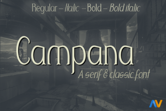 Campana Font: A Timeless Typeface for Polished Branding