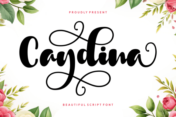 Caydina: A Script Font That Elevates Web Design