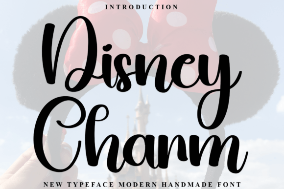 Disney Charm Font: A Playful Typeface for Digital Design