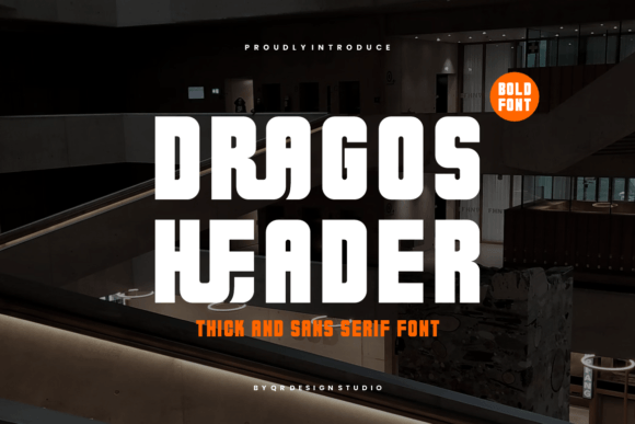 Dragos Header: A Bold Typeface for Your Brand