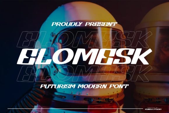 Elomesk: A Modern Typeface for Editorial Design
