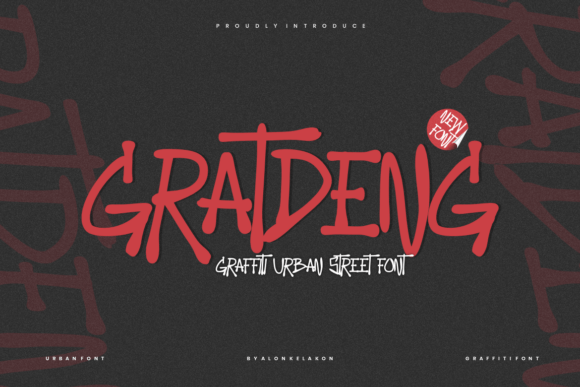 Gratdeng Font: A Bold Choice for Street-Style Campaigns