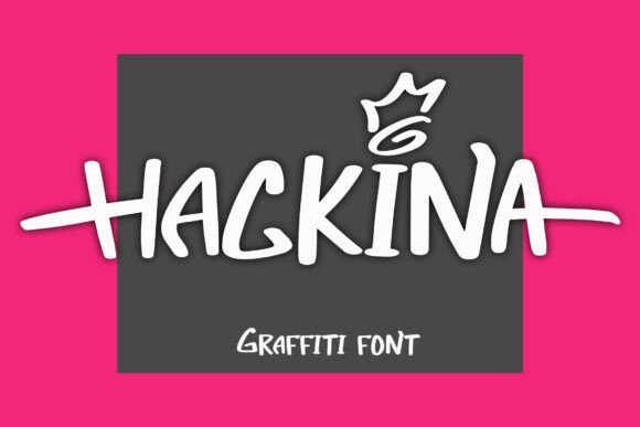 Hackina Font: A Bold Typeface for Creative Makers
