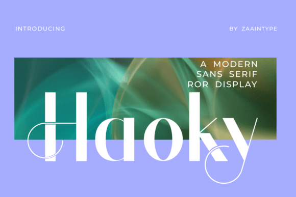 Haoky: A Modern Typeface That Elevates Web Design