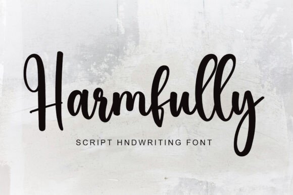 Harmfully Font: A Bold Typeface for Business Branding