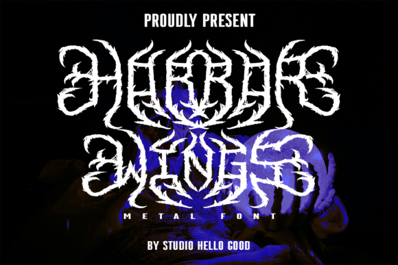 Horror Wing Font: A Bold Typeface for Edgy Branding