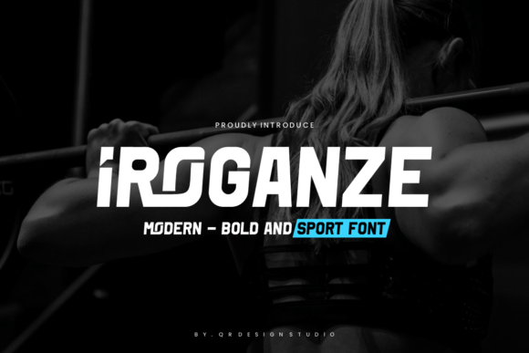 Iroganze: A Bold Typeface for Modern Web Design