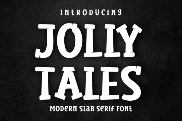 Jolly Tales: A Warm, Charismatic Slab Serif for Branding