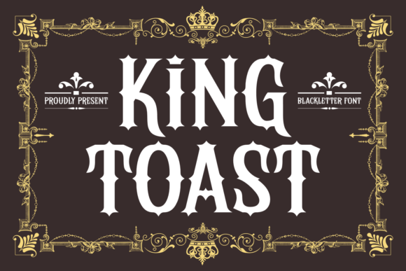 King Toast Typeface for Bold Branding and Digital Campaigns