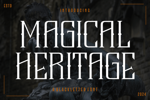 Magical Heritage: A Premium Blackletter Font for Editorial Design