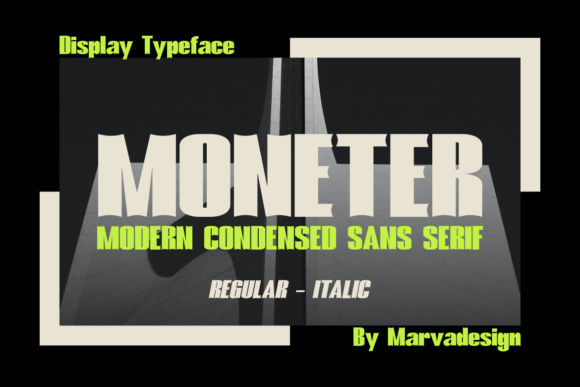 Moneter Font: A Bold Choice for Modern Web Design