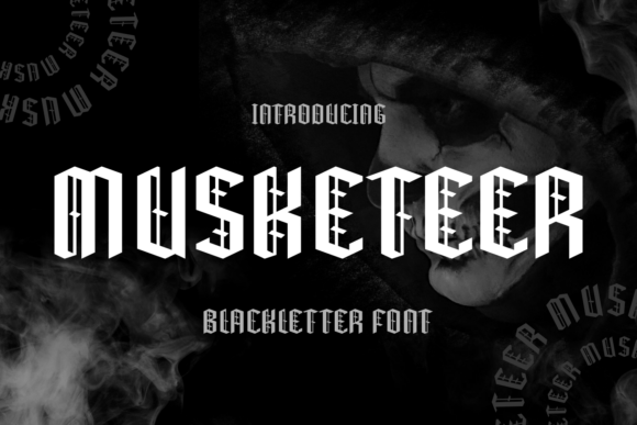 Musketeer: A Bold Blackletter for Purposeful Projects