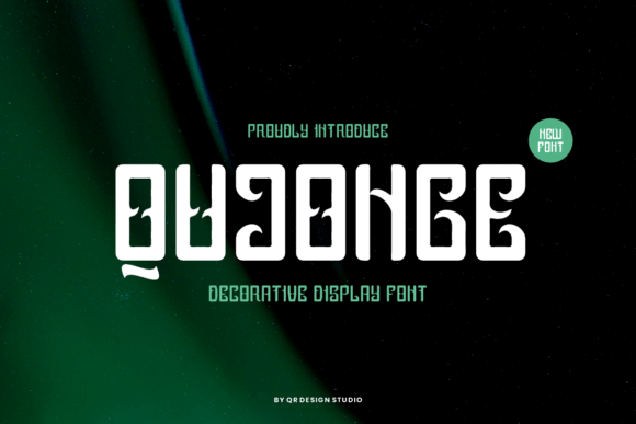 Qujonge: A Bold Decorative Font for Creative Makers