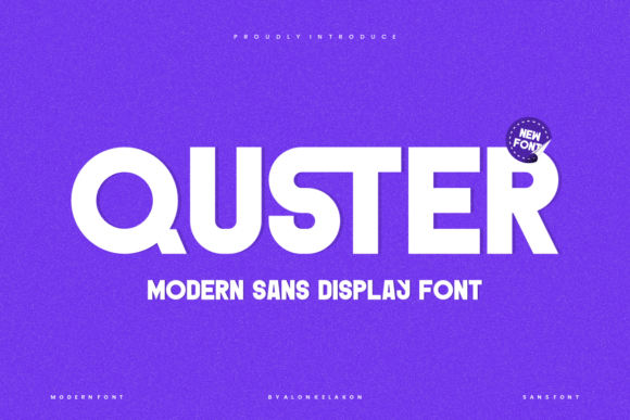 Quster Font: A Bold Typeface for Modern Marketing
