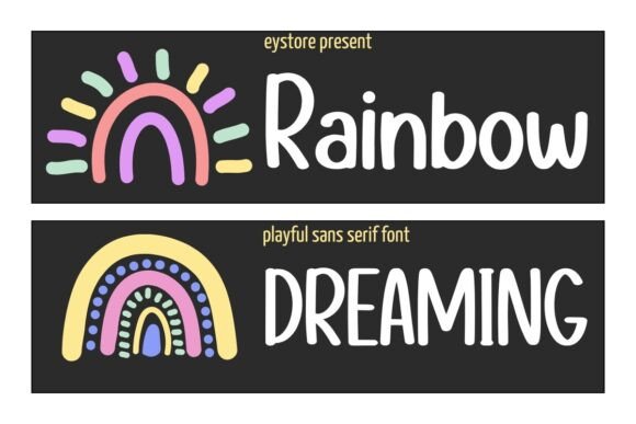 Rainbow Dreaming Font: A Vibrant Typeface for Digital Designs