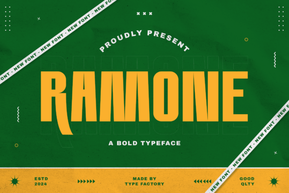 Ramone: A Bold Sans Serif Font for Strong Branding