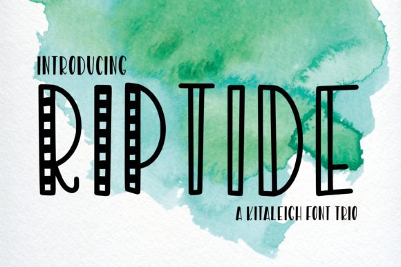 Rip Tide Typeface: Boost Your Brand with Playful Typography