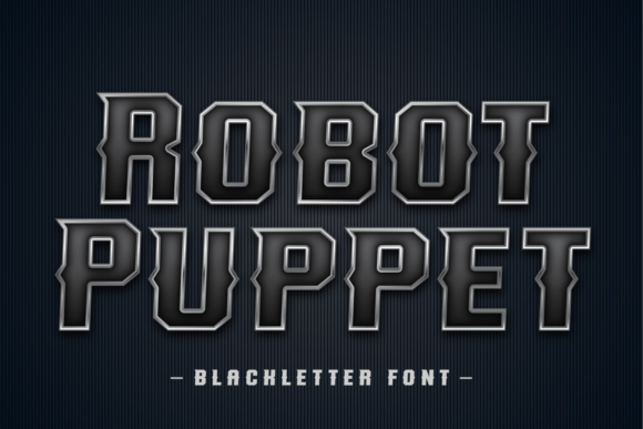 Robot Puppet Font: Add Energy to Your Brand Identity