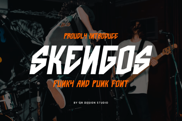 Skengos Font: Add Attitude to Your Brand Identity