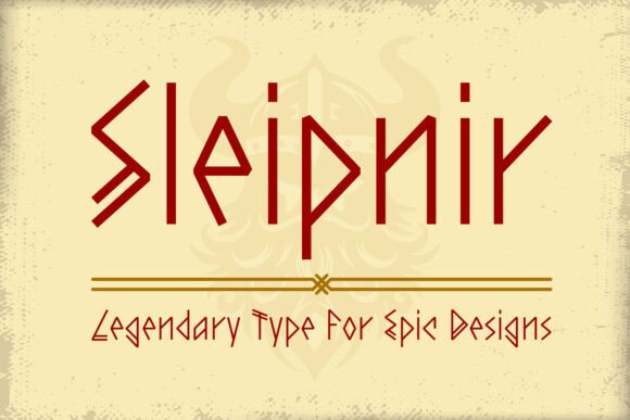 Sleipnir Font: A Dynamic Typeface for Digital Design
