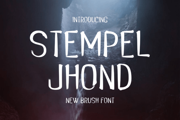 Stempeljhond Font: A Creative Typeface for Editorial Design