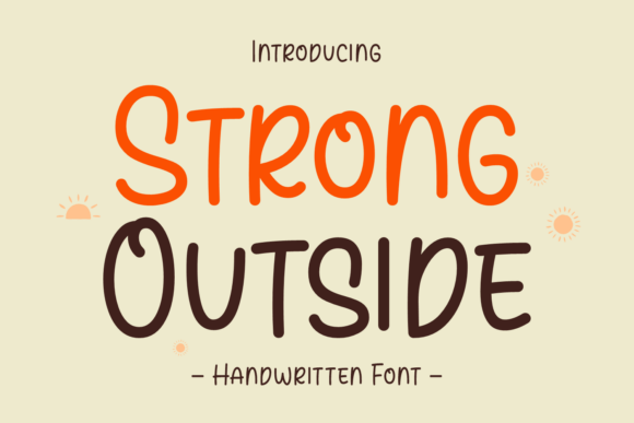 Strong Outside: A Font That Elevates Your Brand