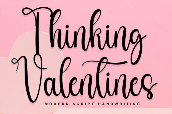 Thinking Valentines Font Review: A Bold Typeface for Campaign Impact