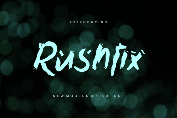 Upgrade Your Brand with the Rushfix Typeface